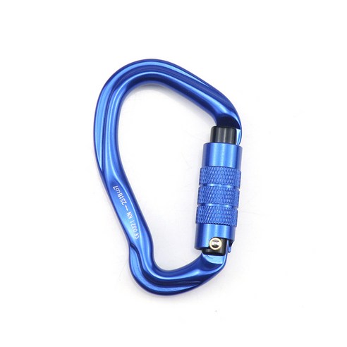 Carabiner 캠핑 비상 생존 버클 휴대용 D-링 잠금 안전 키 체인 클립 하강 Karabiner 장비, 유형2