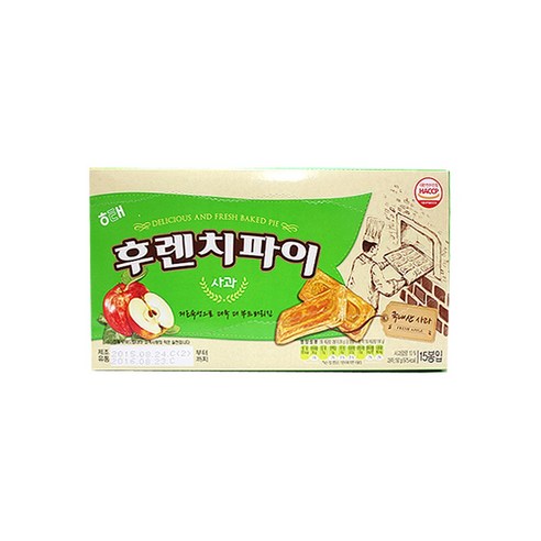 후렌치파이 사과맛, 1개