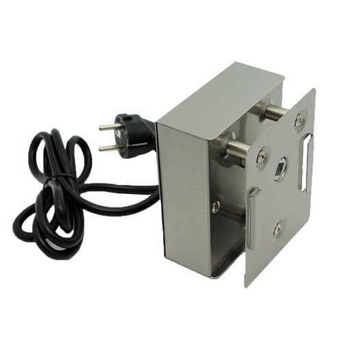 shangren 220-240V AC 바베큐 로스터, 11.2x7.2x9.3cm, 알루미늄, 실버