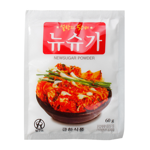 맷돌표 뉴슈가 60g, 5개