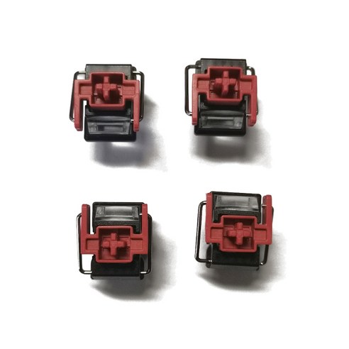 4pcs Razer Red Optical Switches Razer Huntsman 엘리트 게임 기계 키보드 스위치 용 핫 스왑 스위치