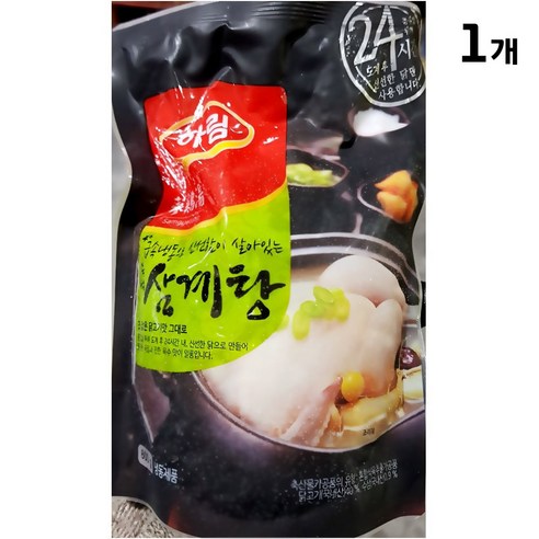 [냉동] 하림 삼계탕 800g, 3개