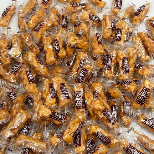 대용량 달콤하고 바삭한 한입 사이즈 옛날 꽈배기 과자