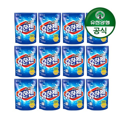 유한젠 산소계 표백제 분말 리필, 2.85kg, 1개