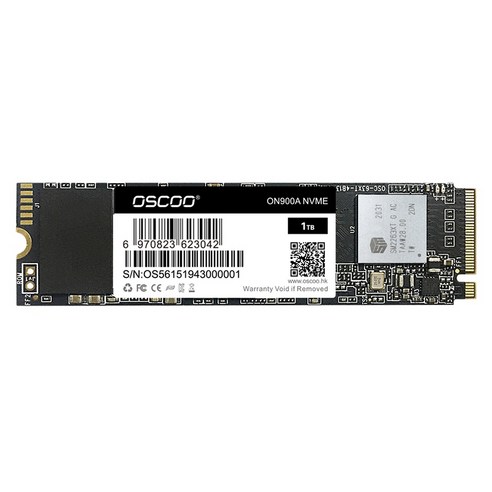 OSCOO ON900A 솔리드 스테이트 드라이브 고속 읽기 - 쓰기 PCIE 인터페이스 맥북 에어 맥북 프로 등용 솔리드 스테이트 드라이브, 검정, 512G.