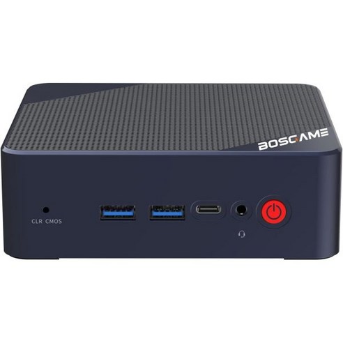 BOSGAME H77 게이밍 미니 PC 라이젠 7735HS Windows 11 Pro Mini 컴퓨터 Radeon 680m GPU 32GB DDR5 및 1TB PCI Expr, Intel N100 16GB+512GB BOSGAME