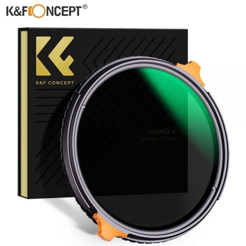 K&F CONCEPT Nano-X 2-in-1 가변 ND4-64&CPL 필터, 72mm