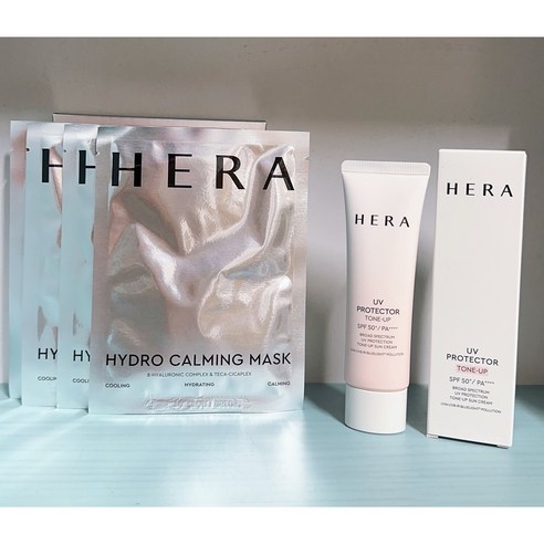 HERA 헤라 UV프로텍터 톤업 선크림 50ml + 40ml (90ml ) 오늘출발, 1개