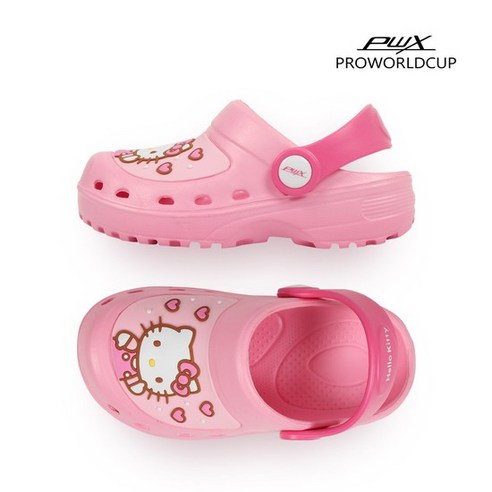 프로월드컵키즈 헬로키티 러브 EVA키즈샌들PK