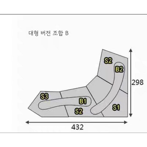 고급 소파 디자이너 대형 아파트