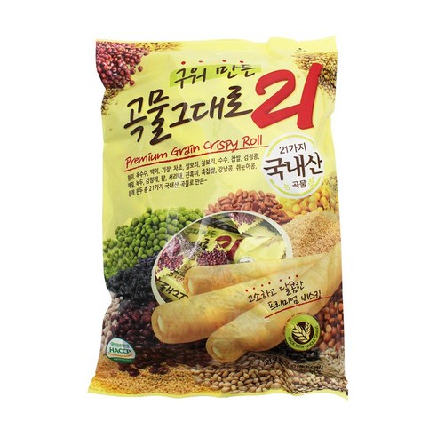 곡물그대로21 크리스피롤, 180g, 1개