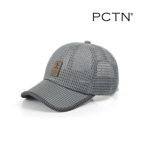 PCTN 망사 볼 캡 야구메쉬캡 남자망사골프모자 여성 메쉬 워터파크 물놀이 모자, 다크그레이