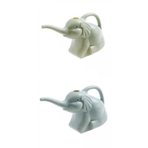 2pcs 2L 코끼리 물을 수 크리 에이 티브 실내 식물 꽃 캔, 30x12x18cm, 설명한대로, 플라스틱