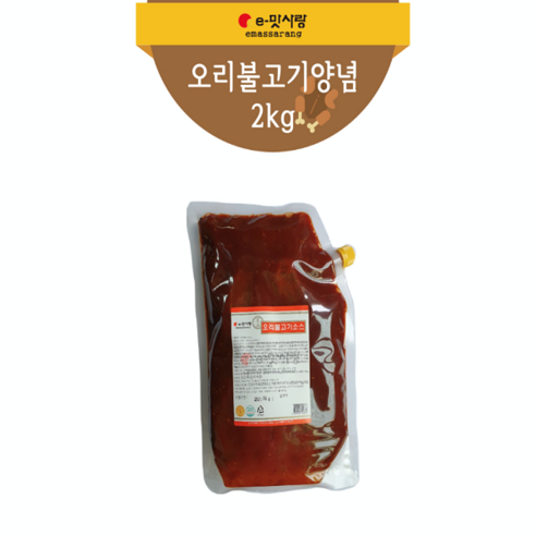 e맛사랑 오리불고기양념 2kg, 1개