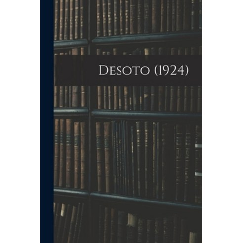 (영문도서) Desoto (1924) Paperback, Legare Street Press, English, 9781015070356