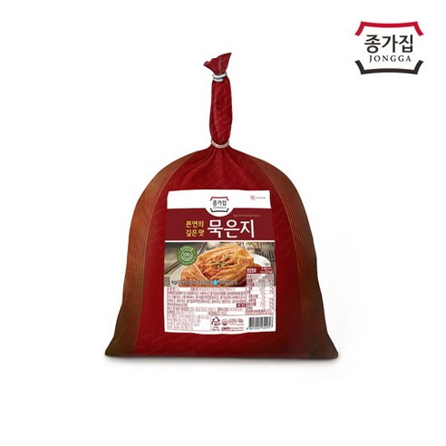 종가집 저온숙성 묵은지, 5kg, 1개