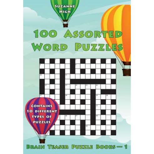 (영문도서) 100 Assorted Word Puzzles: UK Edition Paperback, Createspace Independent Pub..., English, 9781547242498
