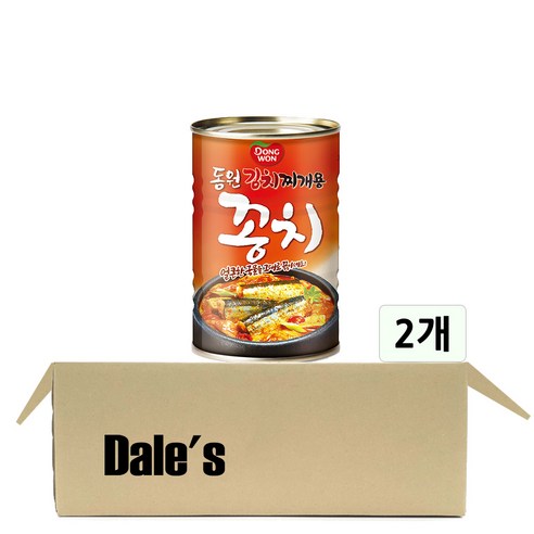 데일즈기획 동원 김치찌개용 꽁치, 300g, 2개