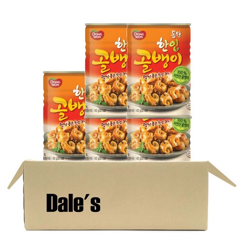 데일즈기획 동원 한입 골뱅이, 400g, 5개