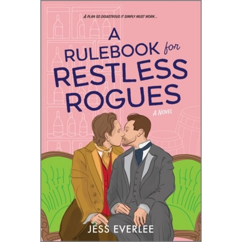 (영문도서) A Rulebook for Restless Rogues: A Victorian Romance Paperback, Carina Adores, English, 9781335680006