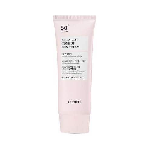 아트델리 멜라컷 톤업 선크림 50ml x3, 3개