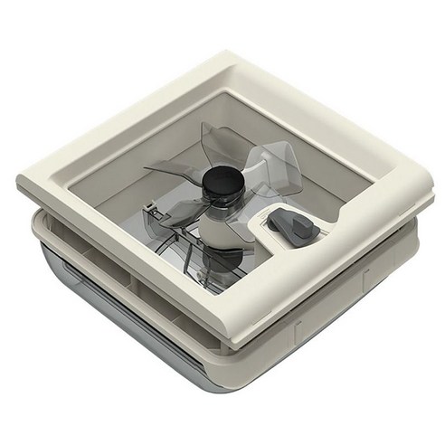  환풍기 카라반 배기팬 캠핑카 트레일러 화장실 배기 환기, A 캠핑카액세서리 배기팬 환풍기 캠핑카 트레일러 카라반 주방 순환 환기, 갈색 반투명 환풍기