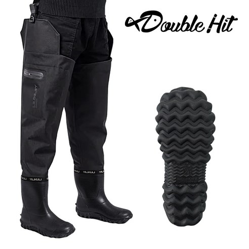 장화 신고 물 만난 듯 활보하고 싶다면? 더블히트 논슬립 허벅지 장화 솔직 후기! 허벅지장화