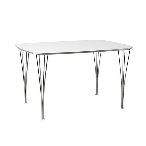 좁은 공간을 넓게, 감성을 더하는 화이트 타원형 식탁