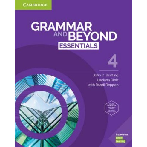 (영문도서) Grammar and Beyond Essentials Level 4 Student''s Book with Online Workbook Paperback, Cambridge University Press, English, 9781108697163