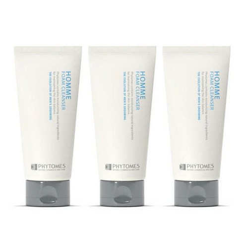 피토메스 옴므 폼클렌징 120ml X3 쉐이빙폼 겸용 남자 남성 클렌징폼 세안제