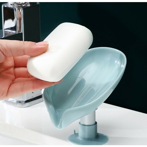Leaf Shape Bathroom Soap Box Soap Holder 잎 모양 욕실 비누 상자 비누 홀더 잎 모양 욕실 비누 상자 비누 홀더입니다, {"크기":"옵션1"}, 보여진 바와 같이