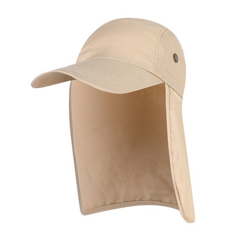 Uni낚시 모자 태양 바이저 모자 모자 야외 upf 50 하이킹에 대 한 이동식 귀 목 플랩 커버와 태양 보호, K