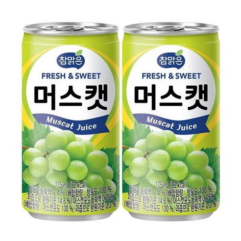 참맑은 머스캣 175ml, 90개