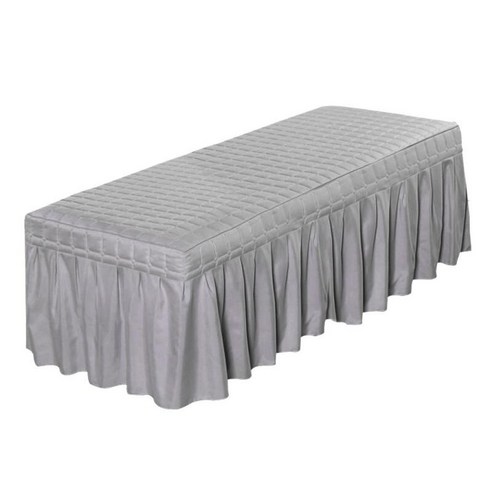숨구멍 20을 가진 단단한 안마 테이블 치마 침대 대차대조표 덮개, Gray-190x70cm, {"수건소재":"100% 폴리 에스터"}