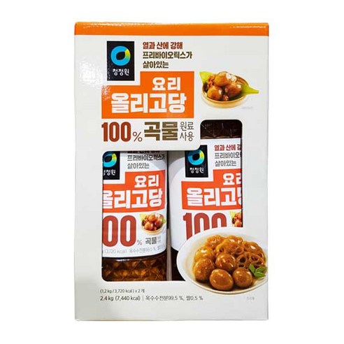 청정원 요리올리고당, 1.2kg, 2개