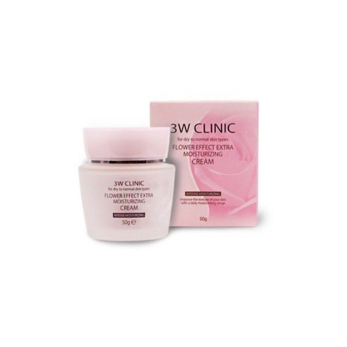 3W 큐어 탄력 보습 멀티 수분 갓 크림 밤 px 화장품 플라워 이펙트 50g 2EA, 2개