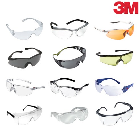 3M 보안경 모음 목공 실험 작업현장 레저 등 유해물질로부터 눈 보호안경, 02. Virtua..., 1개