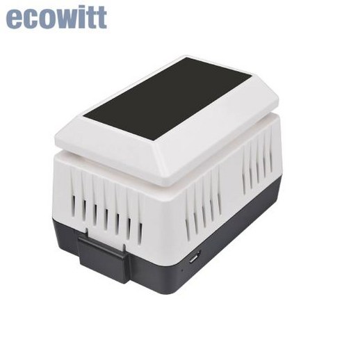 산소측정기 포화 산소 Ecowitt WH43 실내 PM25 AQI 공기질 센서 모니터 가정용 공기 테스트 미터 배터리 미포함, 1개