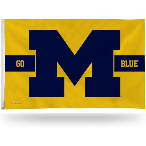 미시간 울버린스를 향한 뜨거운 열정, 리코 인더스트리 깃발로!