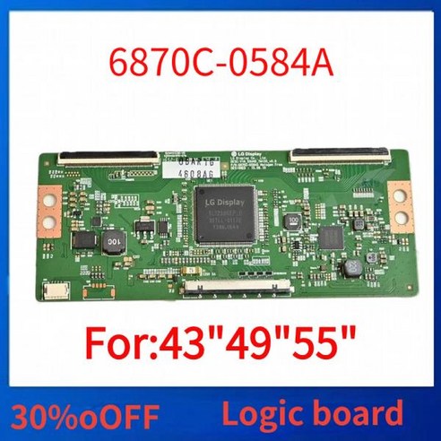 Placa Tcon 정품 TV 6870 43 인치 49 인치 55 인치 V16 55UHD TM120_v0.6 필립스 vitio 소니 등 6, 03 은
