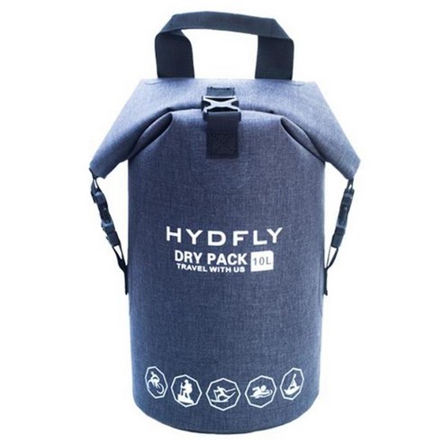 Hydfly 10L 스포츠 수상 스포츠 물 증거 수영장 수영 가방 블랙에 대한 방수 드라이 수영 바다 비치 가방 파우치 Drybag 봉인