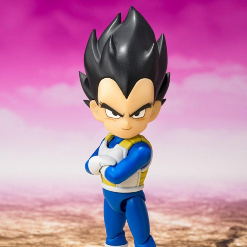 반다이 스피리츠 S.H.Figuarts 드래곤볼 베지터(미니)-DAIMA-, 1개