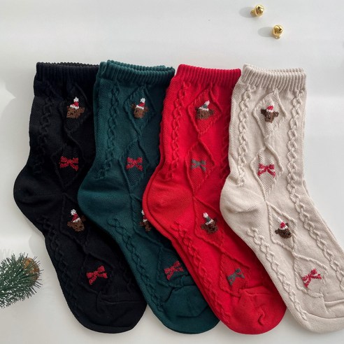 따뜻한 마음을 전하는 디어커들리 크리스마스 양말 선물 세트