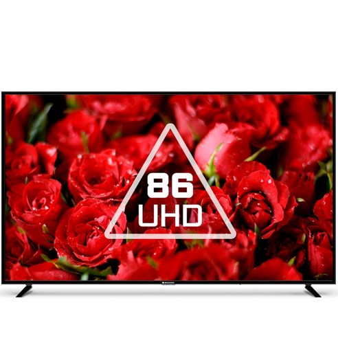 메가 86인치 4K UHD TV Q8602UH 초대형 고화질 중소기업티비, 방문설치, 스탠드형