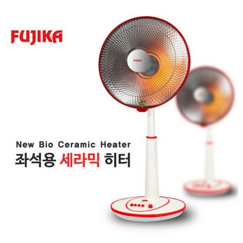 후지카 선풍기형(좌석용) 전기히터 FU-4810 (세라믹) 온열기 전기난방기