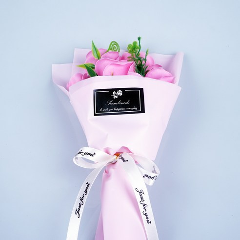 답례품 선물용 조화 향기나는 비누꽃