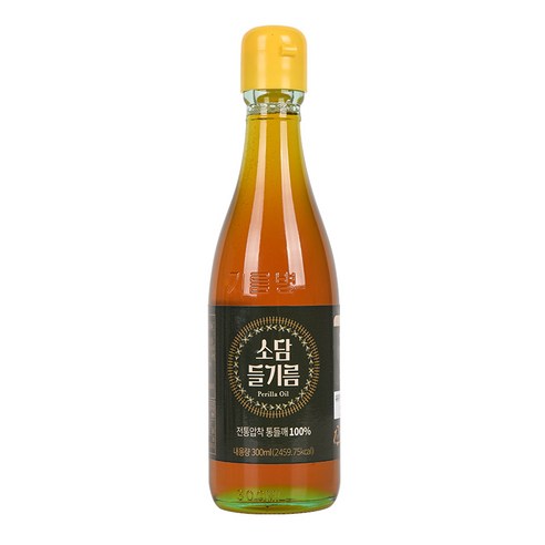 소담 들기름 300ml, 4개