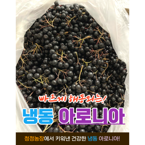 빠르게 해동되는 냉동2023년 햇 줄기제거 아로니아 1kg 단위 지퍼백 ( 냉동 급냉 ) 아로니아 아로니아생과 아로니아분말 냉동아로니아 블루베리 아로니아가루 아로니아원액 아로니아, 1개, 5kg