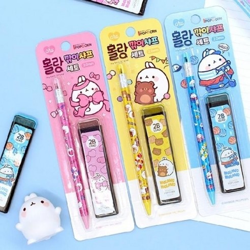 몰랑 깎이샤프 세트-24EA, 상세페이지 참조, 상세페이지 참조, 상세페이지 참조