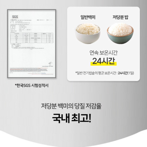 맛있게 당을 낮춰 건강을 더하는 혁신적인 다이어트 밥솥